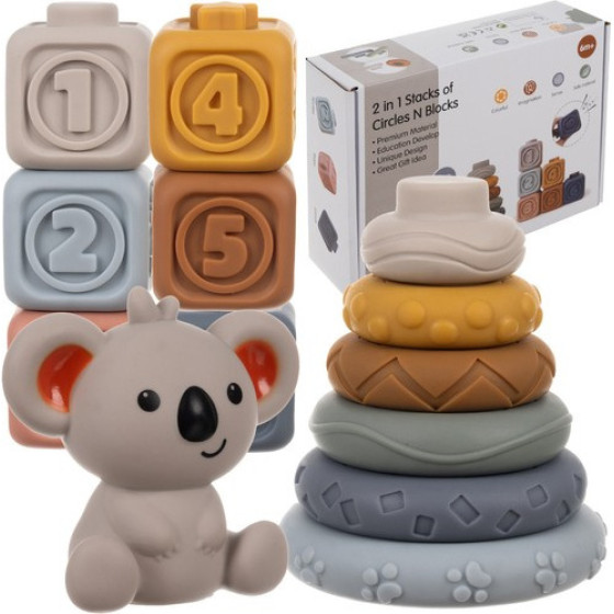 Kruzzel Soft Sensory Blocks - 13 Pcs 24812 - (17884-0)