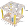 Kruzzel Sorter - Wooden Sensory Cube 22885 - (17249-0)