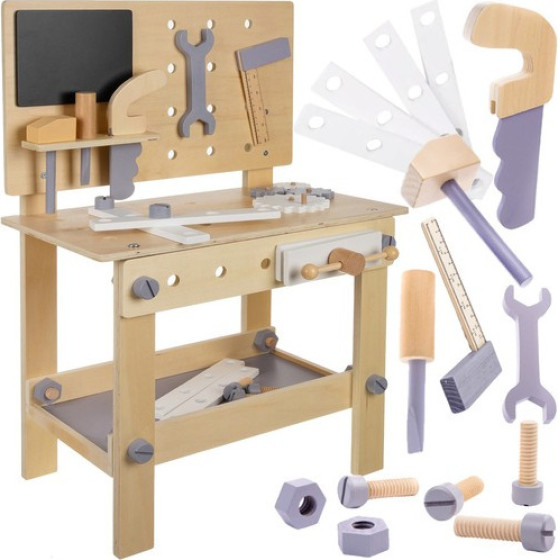 Kruzzel Toy Workshop - Wooden 24820 - (17939-0)