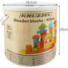 Kruzzel Wooden Blocks - 100pCs 22666 - (17220-0)