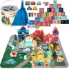 Kruzzel Wooden Blocks - City 100pCs 19159 - (16014-0)