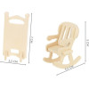 Kruzzel Wooden Doll Furniture Set 34 Pieces 23542 - (17922-0)