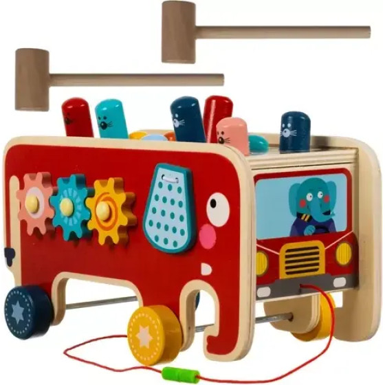 Kruzzel Wooden Elephant - 20349 - (16273-0)