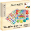 Kruzzel Wooden Puzzle - Beads DU17252 - (15554-0)