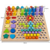 Kruzzel Wooden Puzzle - Beads DU17252 - (15554-0)