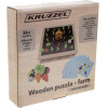 Kruzzel Wooden Puzzle - Farm 22755 - (16999-0)