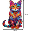Kruzzel Wooden Puzzle - Puzzle 22878 - (17338-0)
