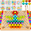 Kruzzel Wooden Puzzle Beads 22403 - (17371-0)