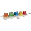 Kruzzel Wooden Puzzle Sorter 22492 - (17081-0)