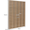 Kruzzel Wooden Shelf For cars/Springs 21997 - (16638-0)