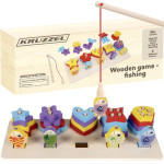 Kruzzel Wooden Sorter - Fishing 22565 - (17298-0)