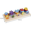 Kruzzel Wooden Sorter - Fishing 22565 - (17298-0)