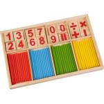 Kruzzel Wooden Sticks For Learning To Count 22447 - (17038-0)