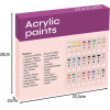 Maaleo Acrylic Paints 24pcs.- 12ml. 20363 - (16356-0)
