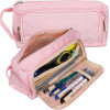 Maaleo Double Extendable Pencil Case - Pink 24519 - (17819-0)