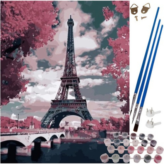 Maaleo Painting By Numbers 40x50cm- Tower 22784 - (17067-0)