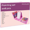 Maaleo Painting Set 208 Pcs In a Case - (15446-0)