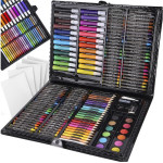 Maaleo Painting Set In a Case 168 Pcs Black - (13948-0)