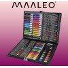 Maaleo Painting Set In a Case 168 Pcs Black - (13948-0)