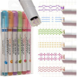Maaleo Pattern Pen - Set Of 6 24861 - (17997-0)