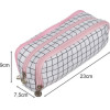 Maaleo Triple Foldable Pencil Case - Checkered 24514 - (17816-0)