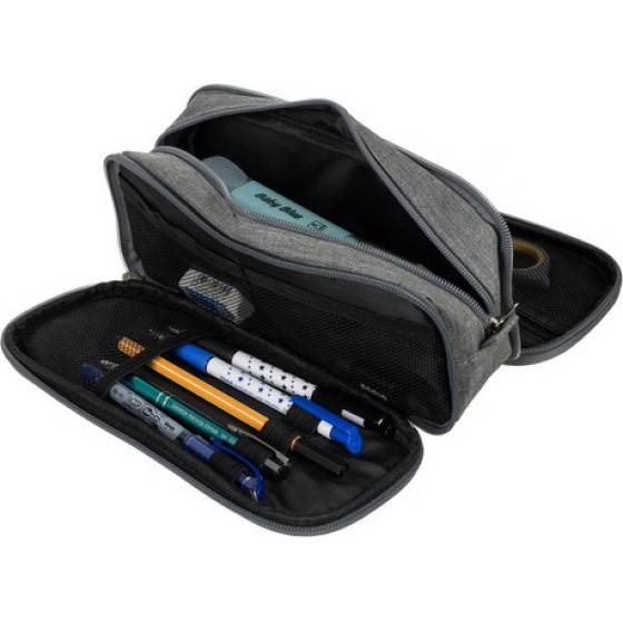 Maaleo Triple Folding Pencil Case - Gray 24512 - (17812-0)