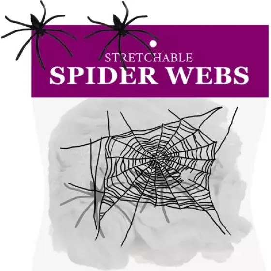 Malatec Artificial Spider Web + 2 Spiders 19759 - (16369-0)
