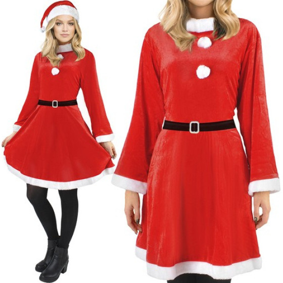 Malatec Costume - Mrs. Claus 22702 - (17246-0)