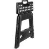 Malatec Folding Stool Black And White 39cm - (15917-0)