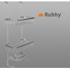 Malatec Hanging Shower Shelf - Silver - (15464-0)