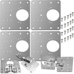 Malatec Hinge Repair Plate 4pCs 23032 - (17368-0)