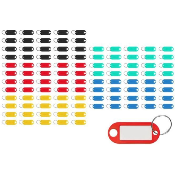 Malatec Keychain/Key Identifier Set 100 Pcs - (13210-0)