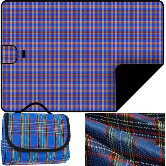 Malatec Picnic Mat 145x180 Basic - Blue - (11545-0)
