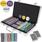 Malatec Poker - Set Of 300 Chips In a Case Hq 23528 - (17524-0)