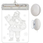 Malatec Stained Glass Led 3D - Santa Claus - (15580-0)