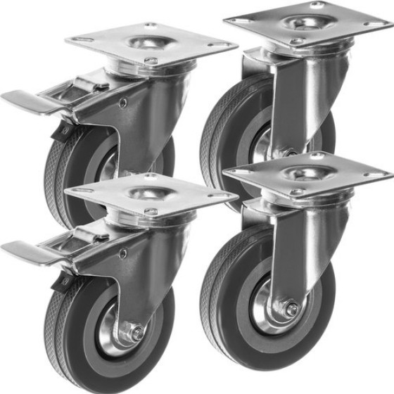 Malatec Swivel Wheels - Set Of 4 22537 - (16878-0)