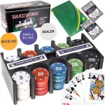 Malatec Texas 23539 Poker Set - (17526-0)