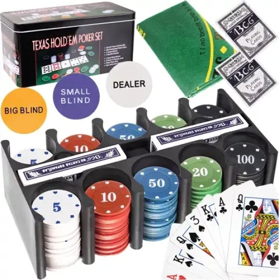 Malatec Texas 23539 Poker Set - (17526-0)