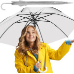 Malatec Transparent White Umbrella - (13006-0)