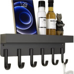 Ruhhy 24603 Coat Rack With Shelf - (18014-0)