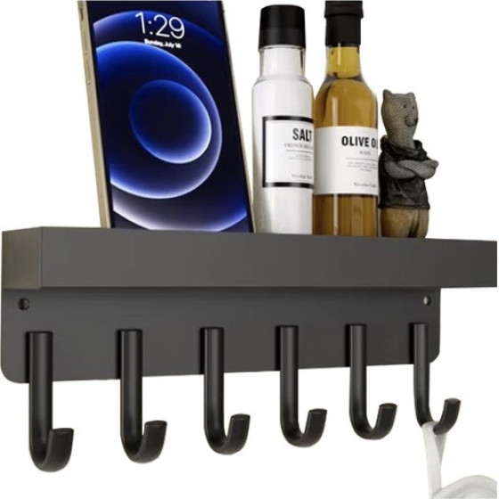 Ruhhy 24603 Coat Rack With Shelf - (18014-0)
