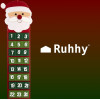 Ruhhy Advent Calendar - Hanging 22252 - (16998-0)