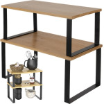 Ruhhy Bamboo Kitchen Shelf - 2 Pcs 25661 - (18107-0)