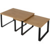 Ruhhy Bamboo Kitchen Shelf - 2 Pcs 25661 - (18107-0)