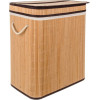 Ruhhy Bamboo Laundry Basket - two-Chamber 24269 - (17970-0)