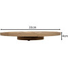 Ruhhy Bamboo Rotating Board 24290 - (17987-0)