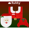 Ruhhy Bath Mat - Christmas Set 22360 - (17302-0)
