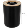 Ruhhy Bathroom Accessories Set - Black 24636 - (17842-0)