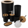 Ruhhy Bathroom Accessories Set - Black 24636 - (17842-0)