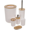 Ruhhy Bathroom Accessories Set - White 24635 - (17843-0)